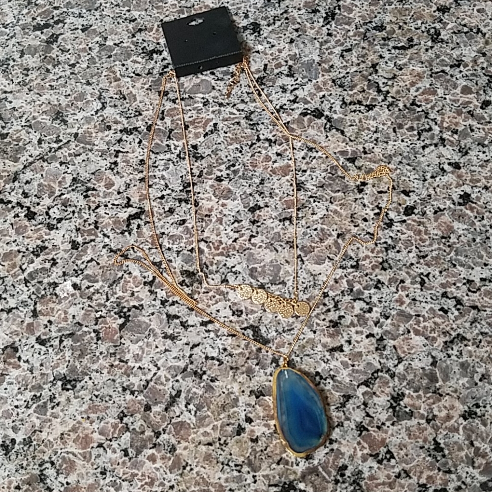 Geode necklace - Picture 3 of 6